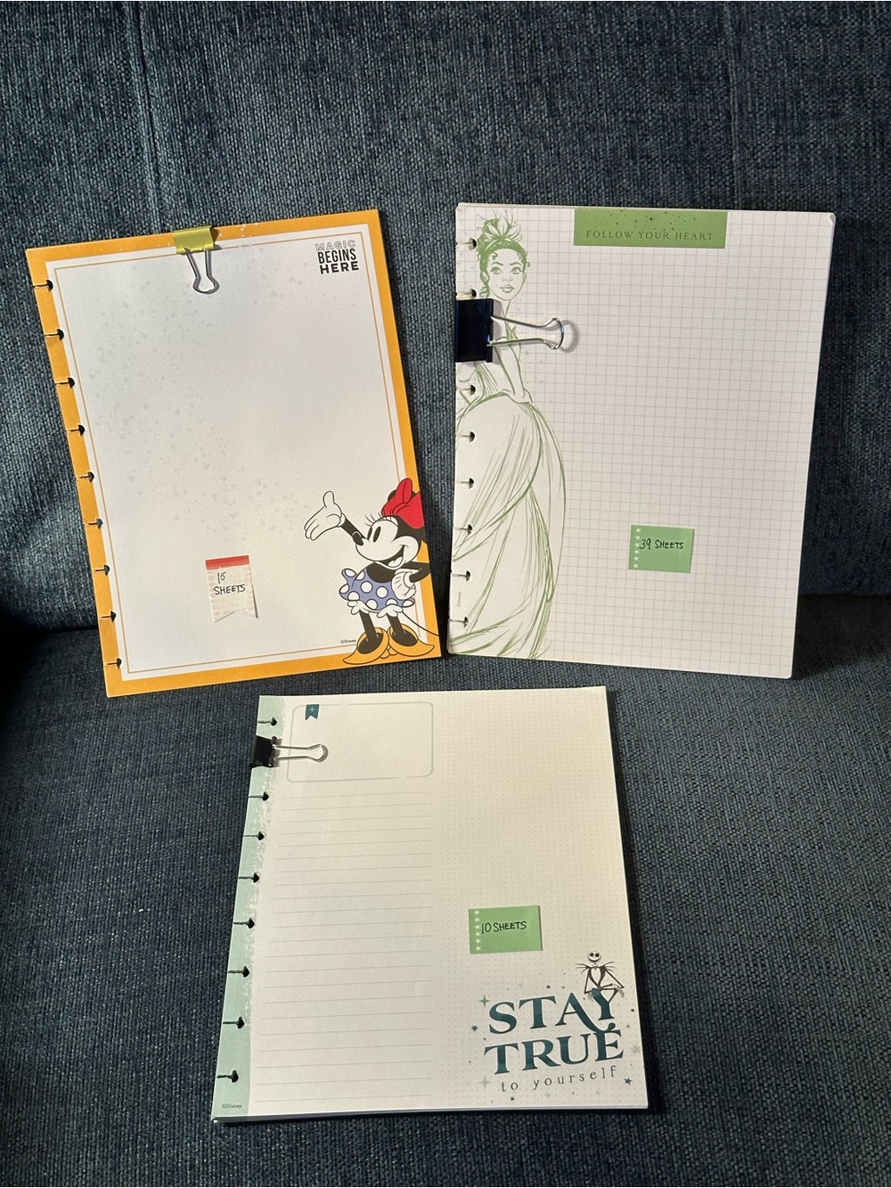 Disney Happy Planner Classic Filler Paper Bundle